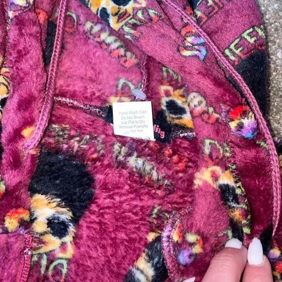 NEW women's Pajama set weekending PJ's hooded shorts soft MD purple BOSS Queen - Picture 7 of 8